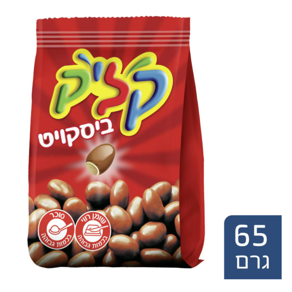 شوكولاتة كليك بسكويت 65 غرام - عبوة 16 حبة