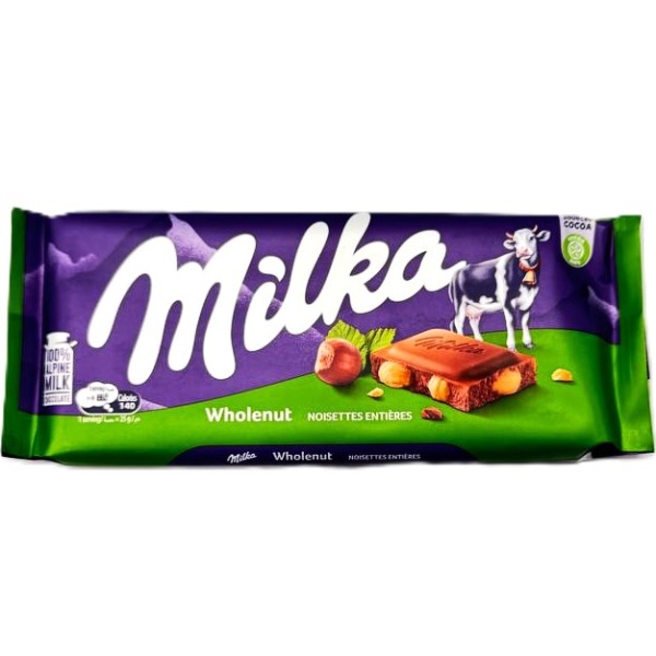 ميلكا شوكولاتة بالبندق 100 غرام