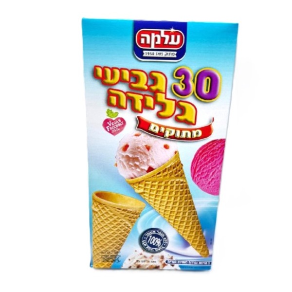 علما بسكويت آيس كريم محلى 30 حبة