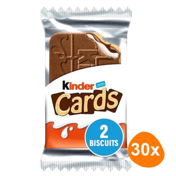 علبة كيندر كاردز 30 حبة