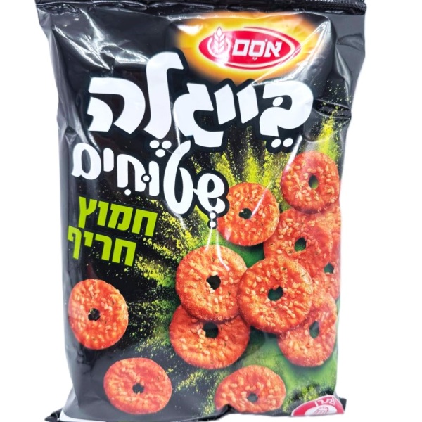 بيغلا مسطح بنكهة حامض حار - أوسم