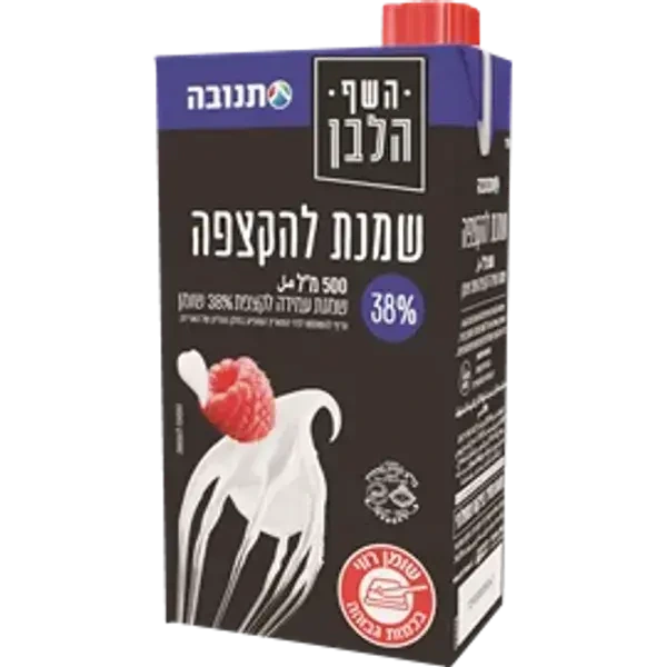 שמנת להקצפה 38%